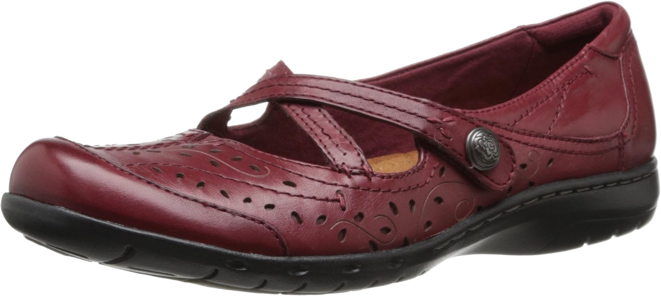 Rockport Cobb Hill Women's Pearl-Ch Mary Jane Flat