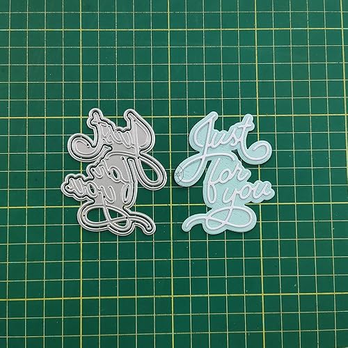 Vista 25 de DzIxY Shadow Just Note - Troqueles de corte de metal para hacer tarjetas, kit de álbumes de recortes, papel en relieve, troquelados, plantillas de 40