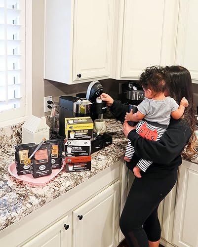 Miniatura 5 de Cápsulas de café descafeinado con tarta de nuez y caramelo  12 unidades  Café descafeinado SWP  Café con sabor gourmet