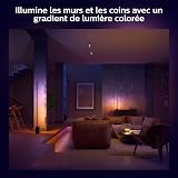 Philips Hue Gradient Signe Floor Lamp White 1800 lm, 16 Million Colours and Colour Gradients, Dimmable, Controllable via App, Compatible with Amazon Alexa (Echo, Echo Dot) - 5