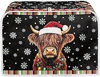 Vista 75 de Marbling Butterfly Print 2 Slice Toaster Dust Cover, Kitchen Small Appliance, Anti Dust and Fingerprint Bread Machine Cover