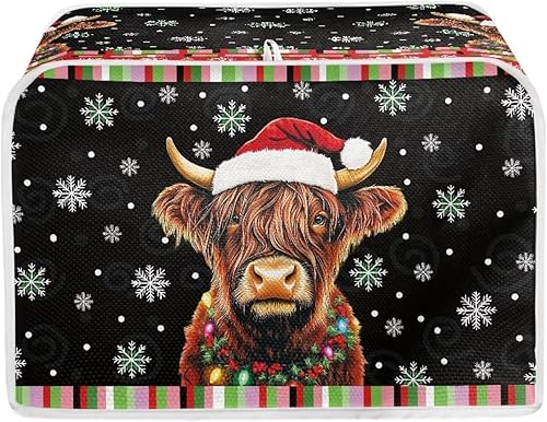 Miniatura 8 de Baxinh Cubierta antipolvo para tostadora de 2 rebanadas con estampado de mariposas marmoleadas, cubierta para horno de microondas, electrodomésticos