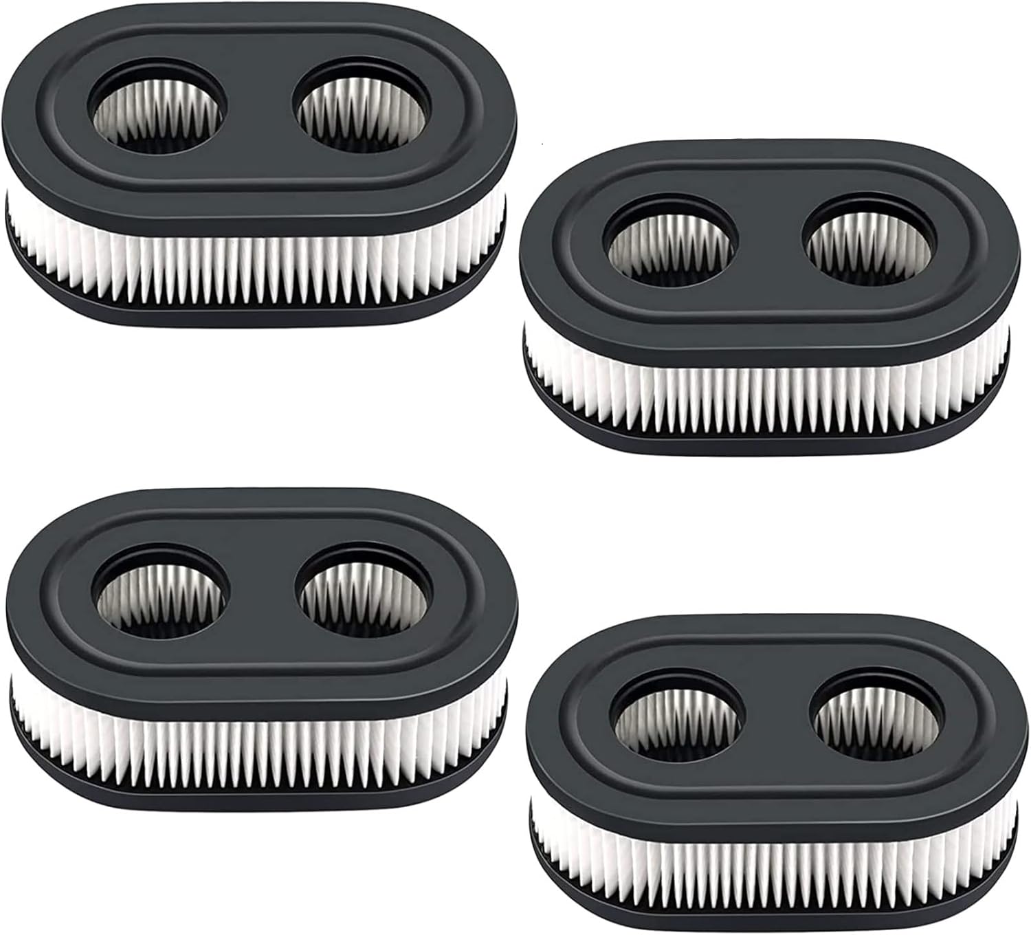 4Pack Air Filter 593260 798452 334404 Air Cleaner Cartridge Filter, Lawn Mower Air Cleaner Replacement Filters for 4247 5432 5432k 09P00 09P702 500EX 550EX 575EX 625EX 675EXI 725EXI Series Engine