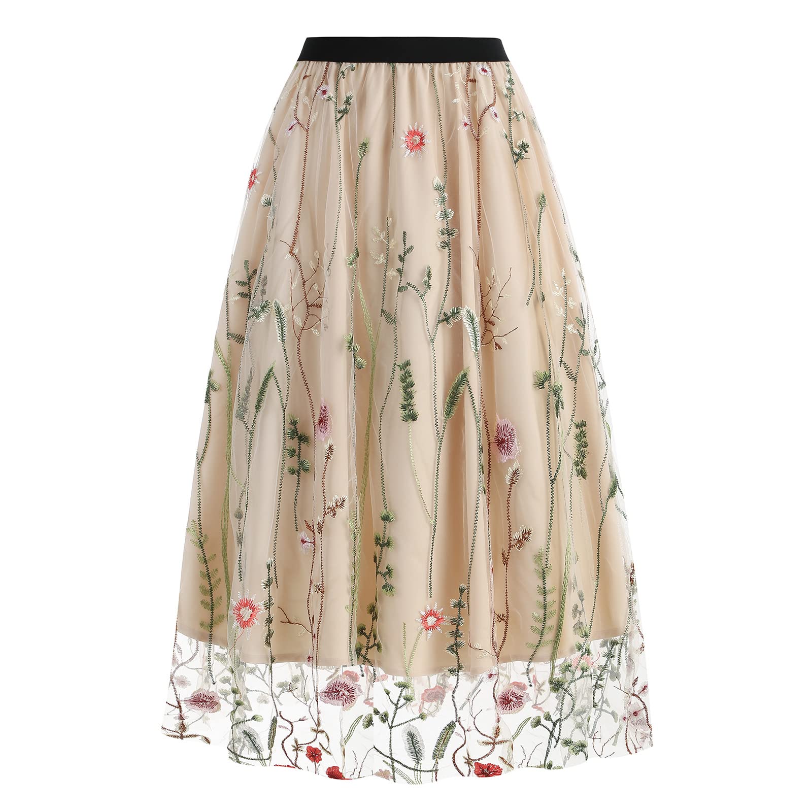 25SS 【Elfelfelf Archives】FLORAL LACE PLEATS SKIRT 2色 ELFELFELF ARCHIVES – SellerWork