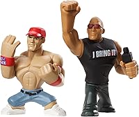 Vista 1 de WWE MATTEL Rumblers The Rock y John Cena Figura 2 Pack