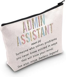 Administrative Assistant Cosmetic Bag Admin Assistant Appreciation Gift Office Staff Gift (Admin Assistant Cosmetic Bag)