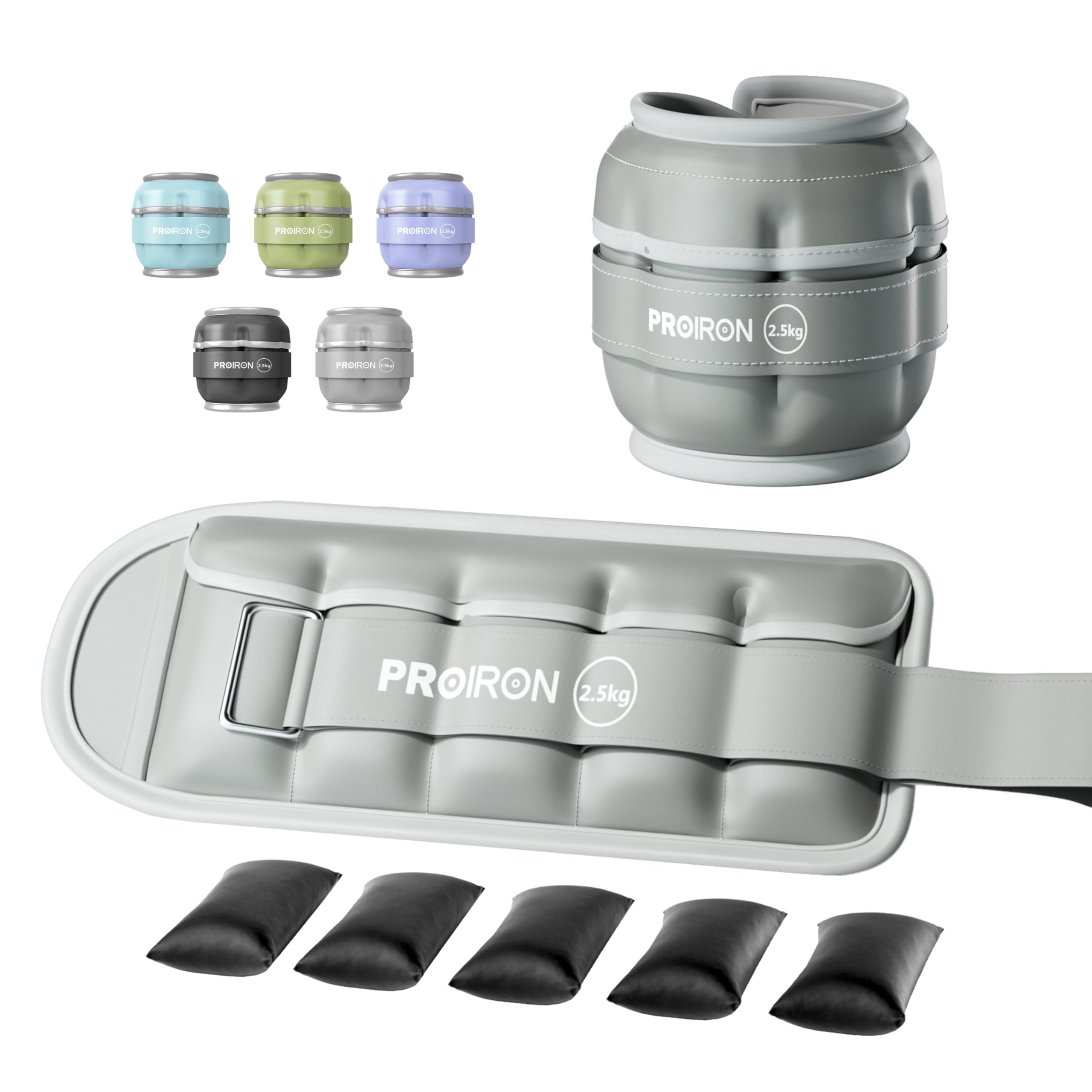 PROIRON Adjustable Ankle Weights
