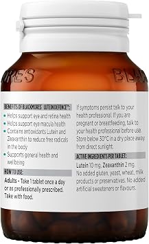 Blackmores Lutein Defence 60 Tablets