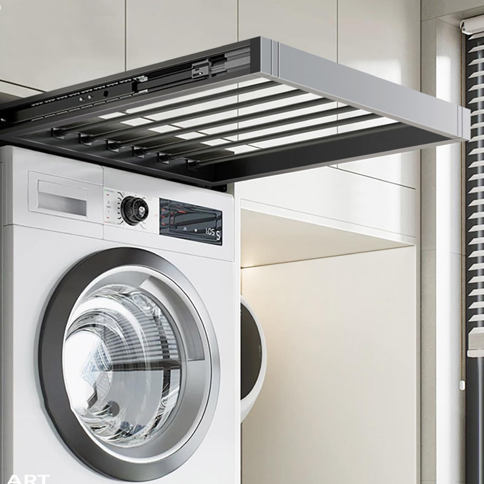 Porte-pantalons extractible pour armoire pour en finir avec les plis