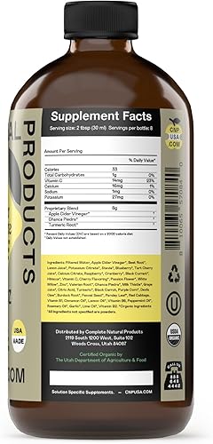 Miniatura 3 de Gallbladder Complete Concentrado líquido orgánico de 8 onzas - Suplemento de vinagre digestivo amargo