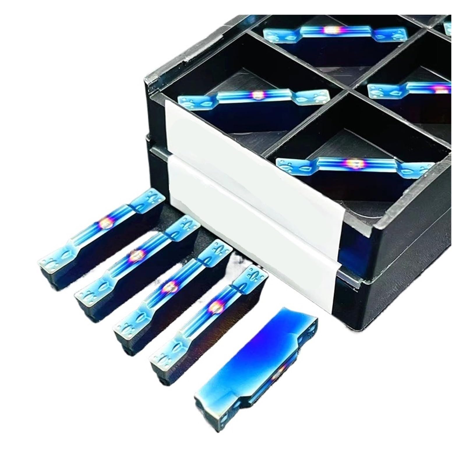 Outils CNC MGMN300 en carbure avec nano-revêtement haute résistance pour usinage de précision