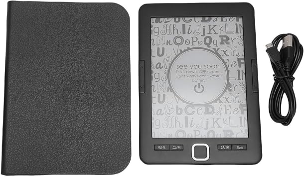 aqxreight Portable Ebook Reader 8G 128MB Ink Screen Electronic Book Reader Supports Multiple Text Image Formats The Option to Add Ea Ebook ReaderElectronic Book ReaderInk Screen