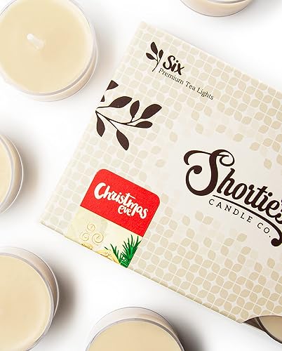 Miniatura 2 de Velas de té de alta calidad de Navidad, paquete variado de 3 (18 velas de té altamente perfumadas)  Navidad de Dicken, árbol de Navidad, víspera de