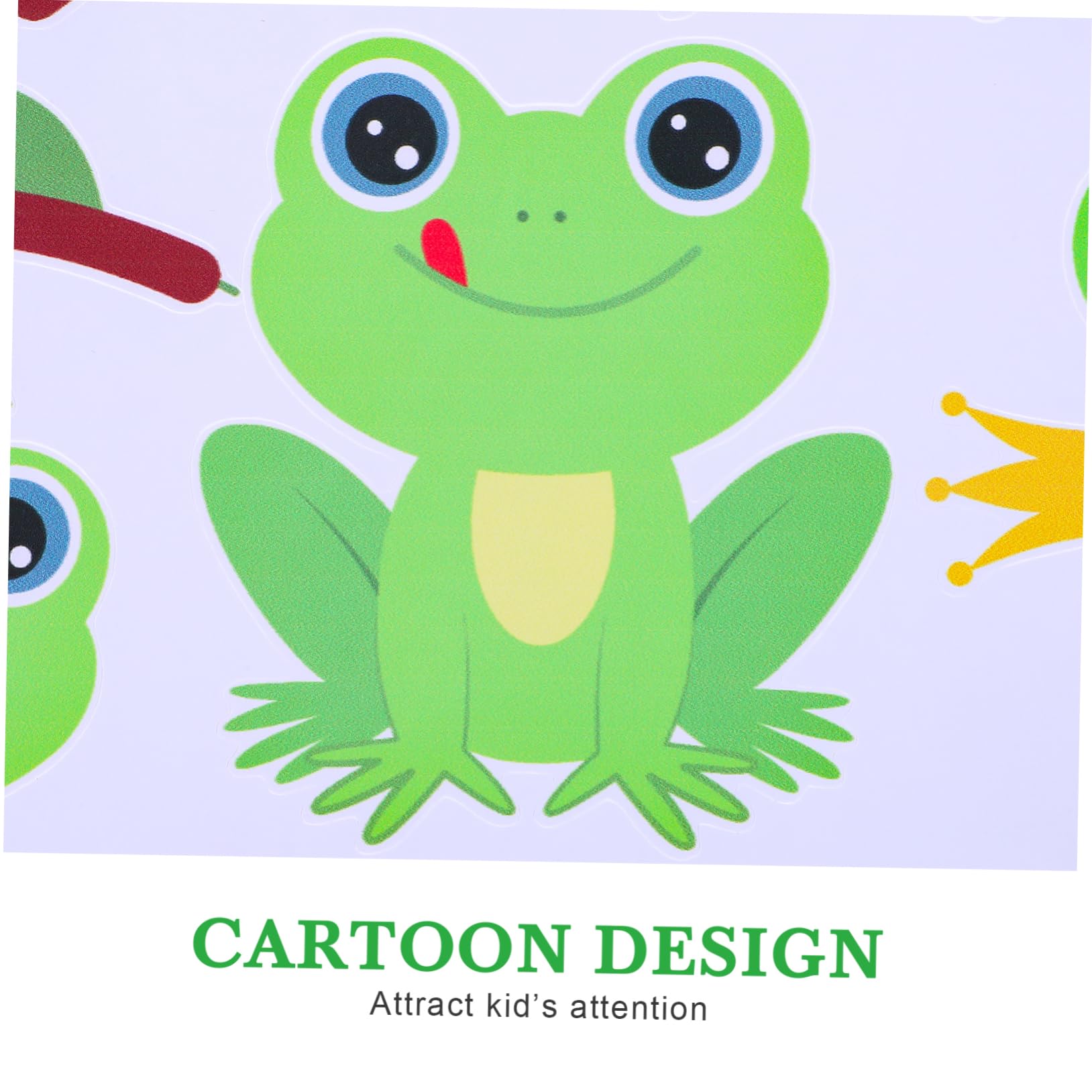 Didiseaon 16hojas Pegatinas De Pared De Ranas Para Niño Niña De Stickers Decorativos Fácil De Colocar y Quitar Para Habitaciones Infantiles y Guarderías