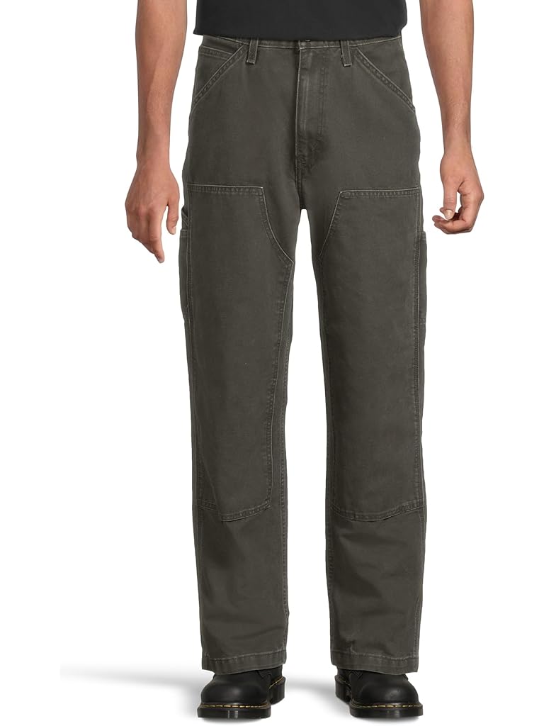 Green Levi's® 568 Loose Straight Double Knee