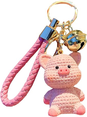 Cute Keychains For Car Key,Key Chain Kawaii For Women, Pink Car Keychain Accessories For Wallet Purses Backpack