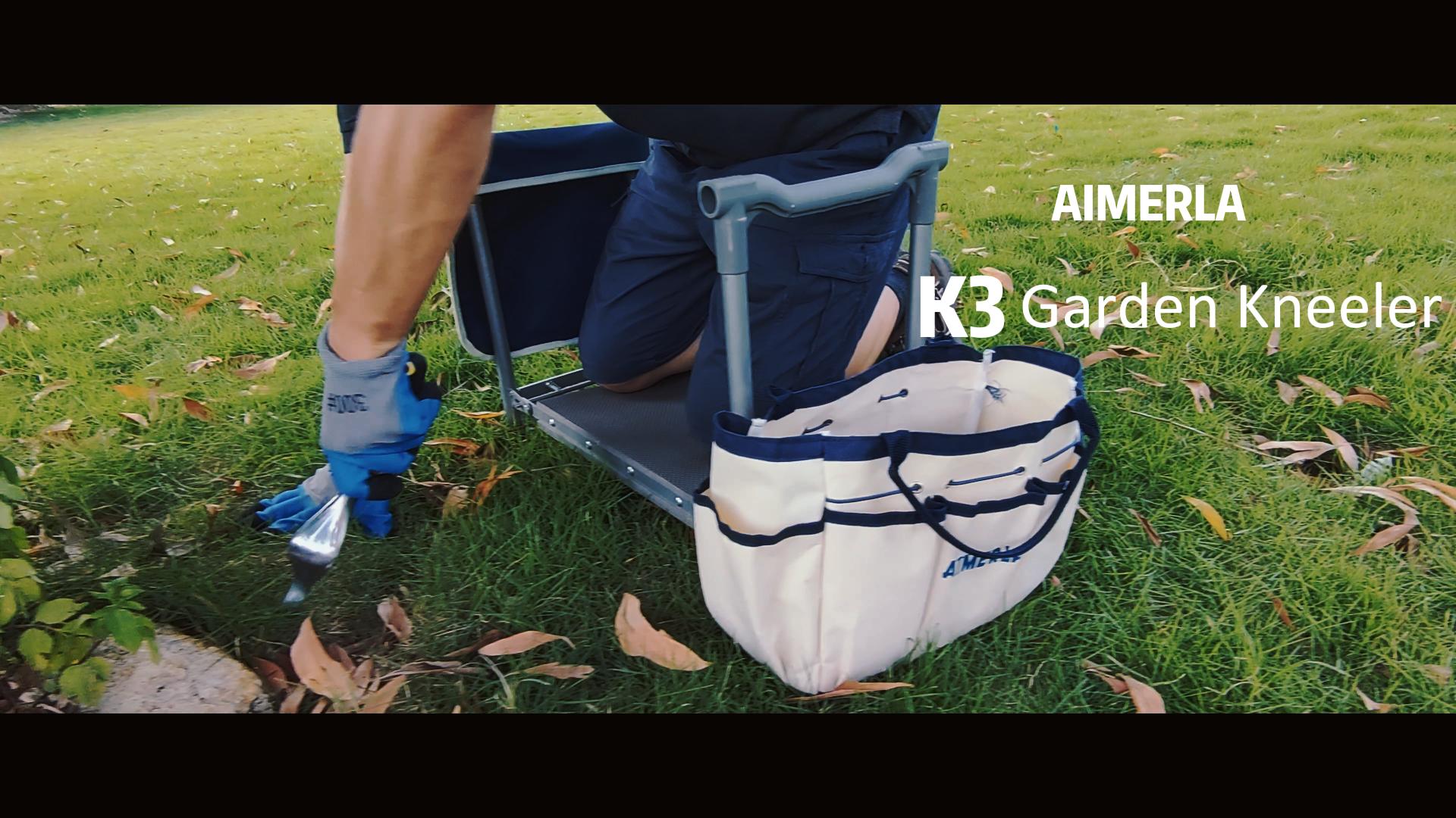 Amazon.com: Aimerla Foldable Garden Kneeler Seat Heavy Duty