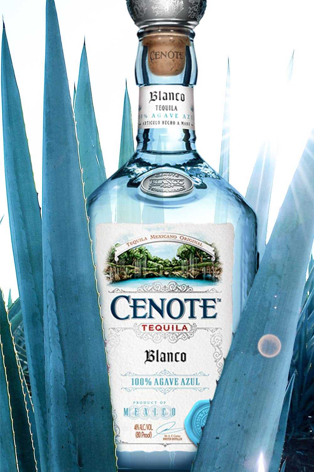 Tequila Cenote Blanco 0 70 C/6 Unid: 1 Cura della persona e salute