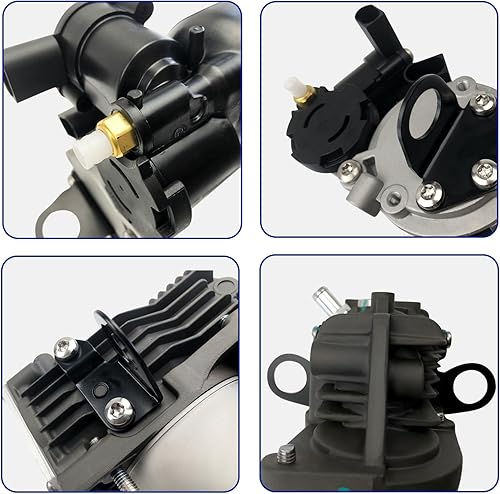 Miniatura 2 de Bomba de compresor de suspensión neumática compatible con 12-16 Benz Clase GL X166GL35045055063 AMG, 12-15 Benz Clase ML W16635040055063 AMG