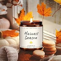 Vista 49 de Fall Candles, Apple Pie Scented Candle for Home- Fall Scented Candles Gift Set for Women & Men, Autumn Aromatherapy Candle for Holiday