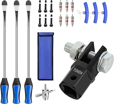 TONDA Tire Spoons and Scissor Jack Drill Adapter