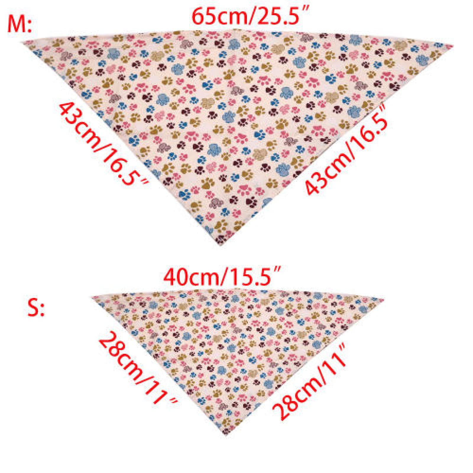 Bandanas pour chiens de compagnie, bandanas pour chiens, nouveaux motifs mixtes, bavoirs mignons, écharpes, bandana réglable en coton, accessoires pour animaux domestiques, 100 pièces, taille M