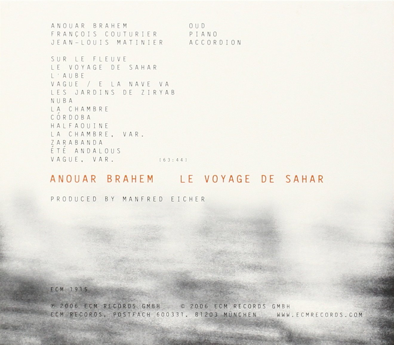 Le Voyage de Sahar