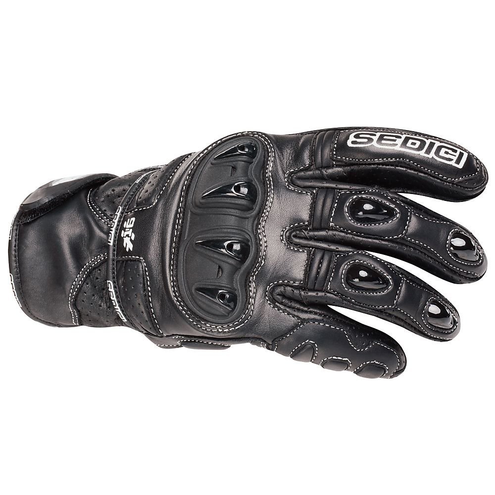 SEDICI Diavolo Leather Motorcycle Gloves - LG, Black