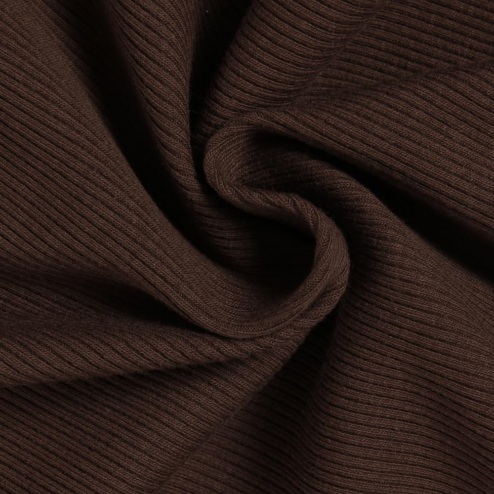 Roselux Women V Neck Ribbed Short Sleeve Shirt Fitted Basic Henley Knit Top - Image 4