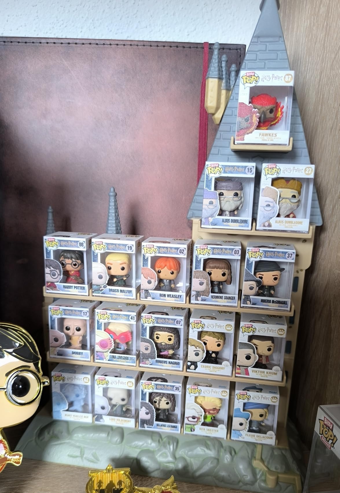 Funko Bitty Pop! Display: Harry Potter - Hogwarts Castle - Albus ...