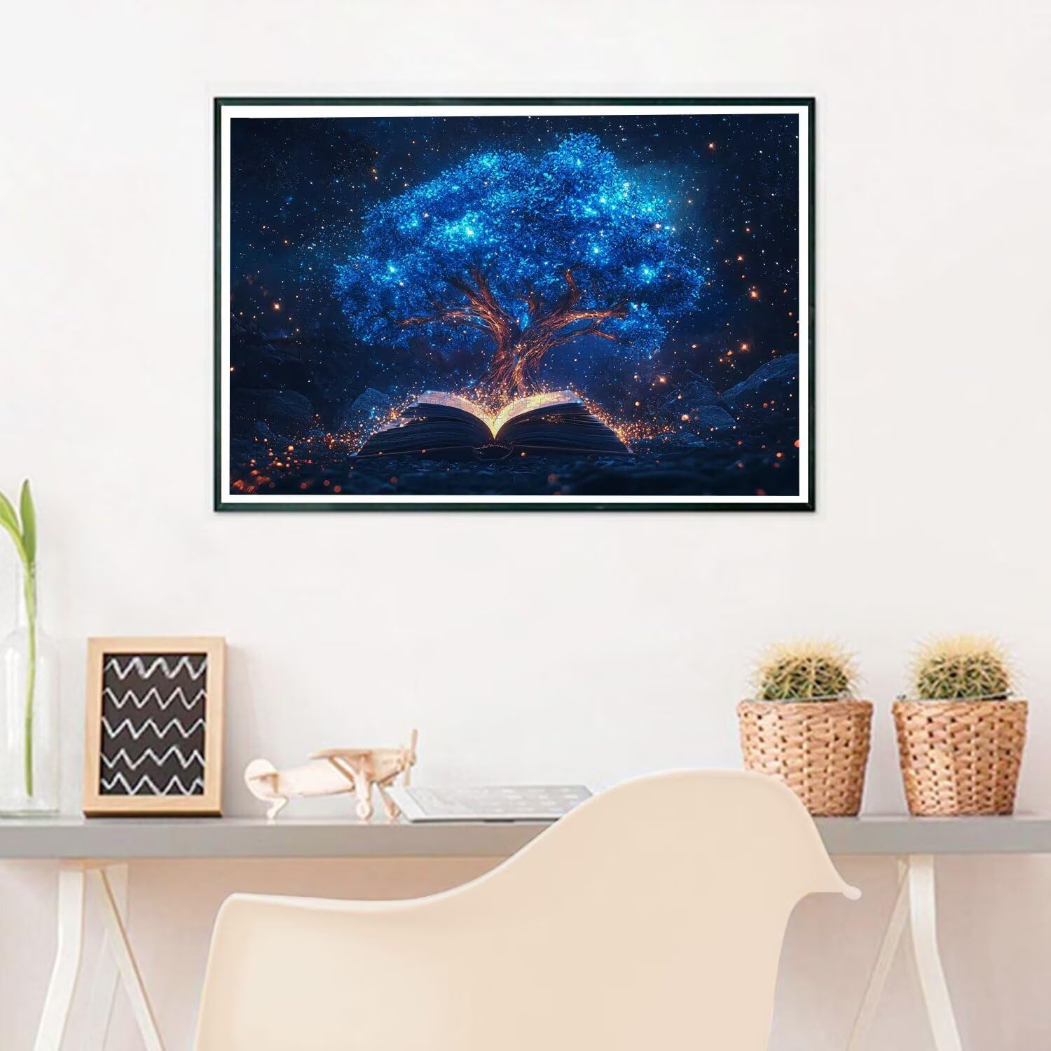 Puzzle 3000 Piezas, Puzzle Árbol de Vida con Caja Regalo para Adultos, DIY 3000 Piezas Rompecabezas de Madera para Adultos, Rompecabezas Desafiante para Decoración Hogar y Paredes, Regalo Mujer, F-91