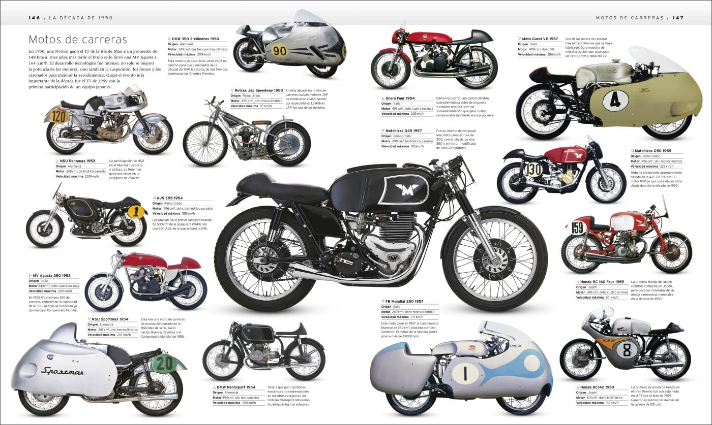 El libro de la motocicleta: La historia visual definitiva (Enciclopedia visual)
