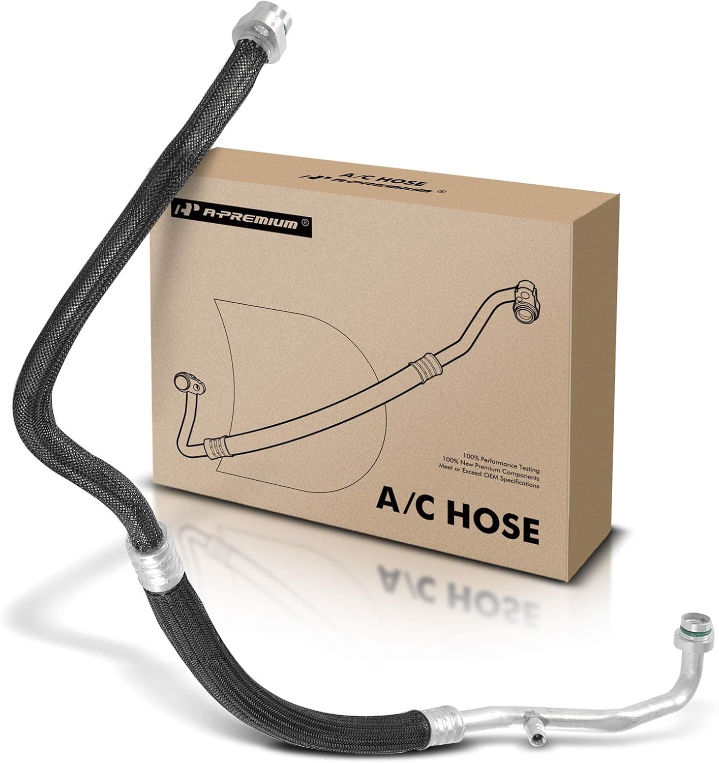 A-Premium A/C Suction Hose Assembly Compatible with Nissan Maxima, 2011 2012 2013 2014, Compressor to Evap