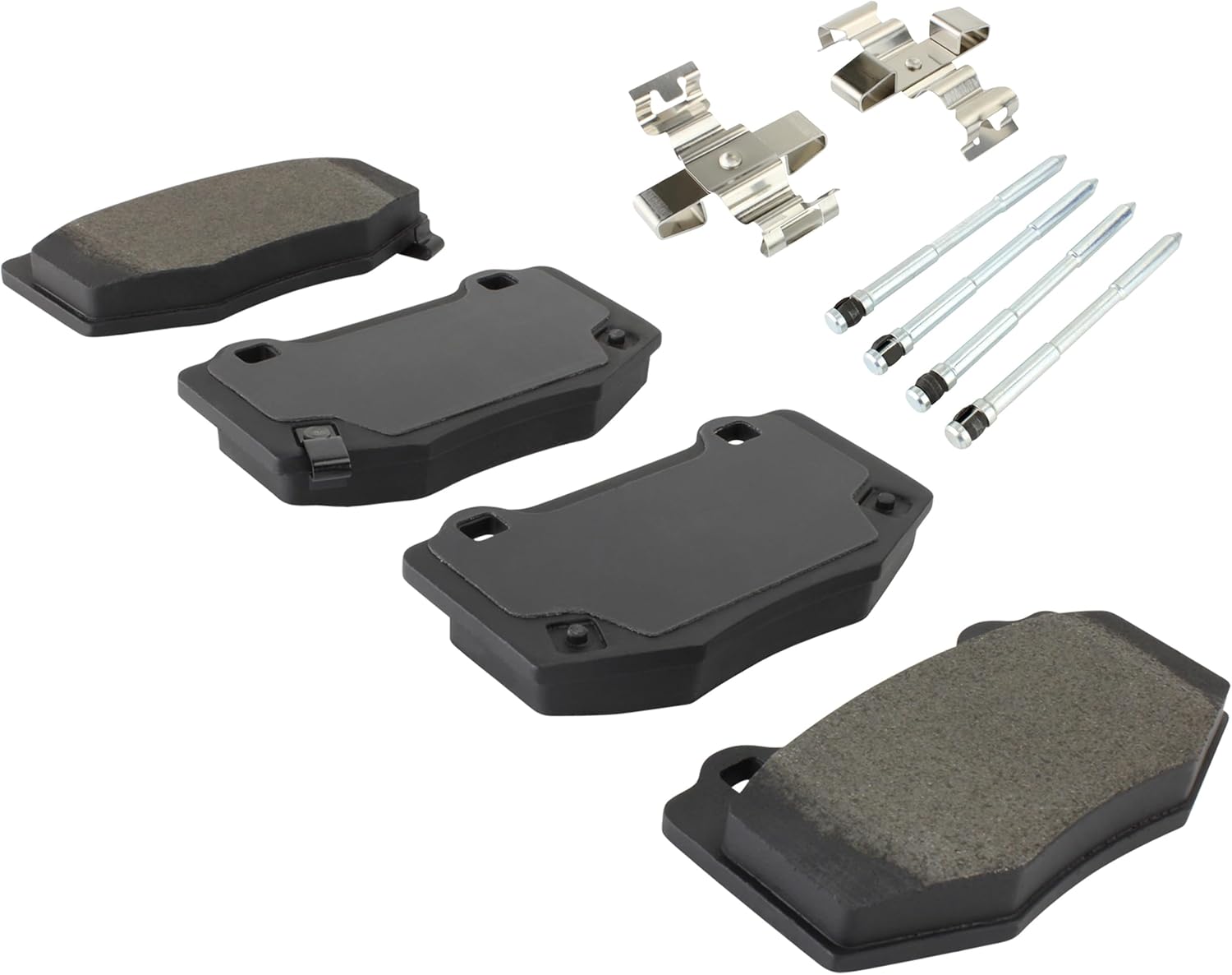 QUALITY-BUILT Rear Semi-Metallic Brake Pads, Premium 1001-1854M, Compatible with 2015-2020 Ford Mustang