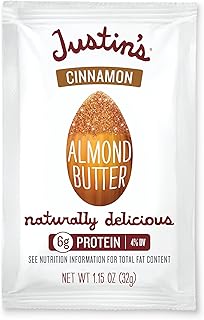 Justins Cinnamon Almond Butter Squeeze Pack, 1.15 OZ