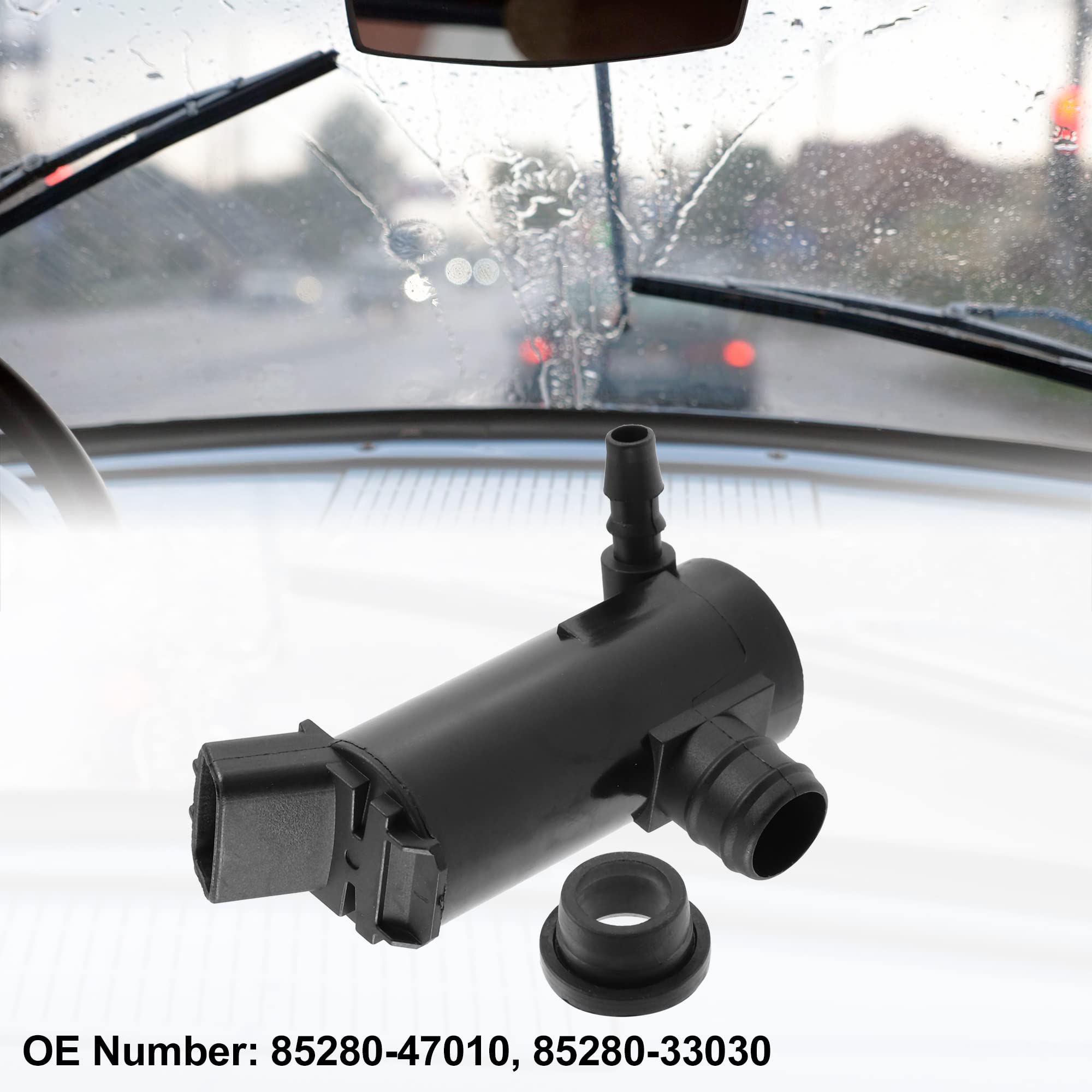 A ABSOPRO Auto Scheiben Waschpumpe 85280-47010 für Lexus ES300h 