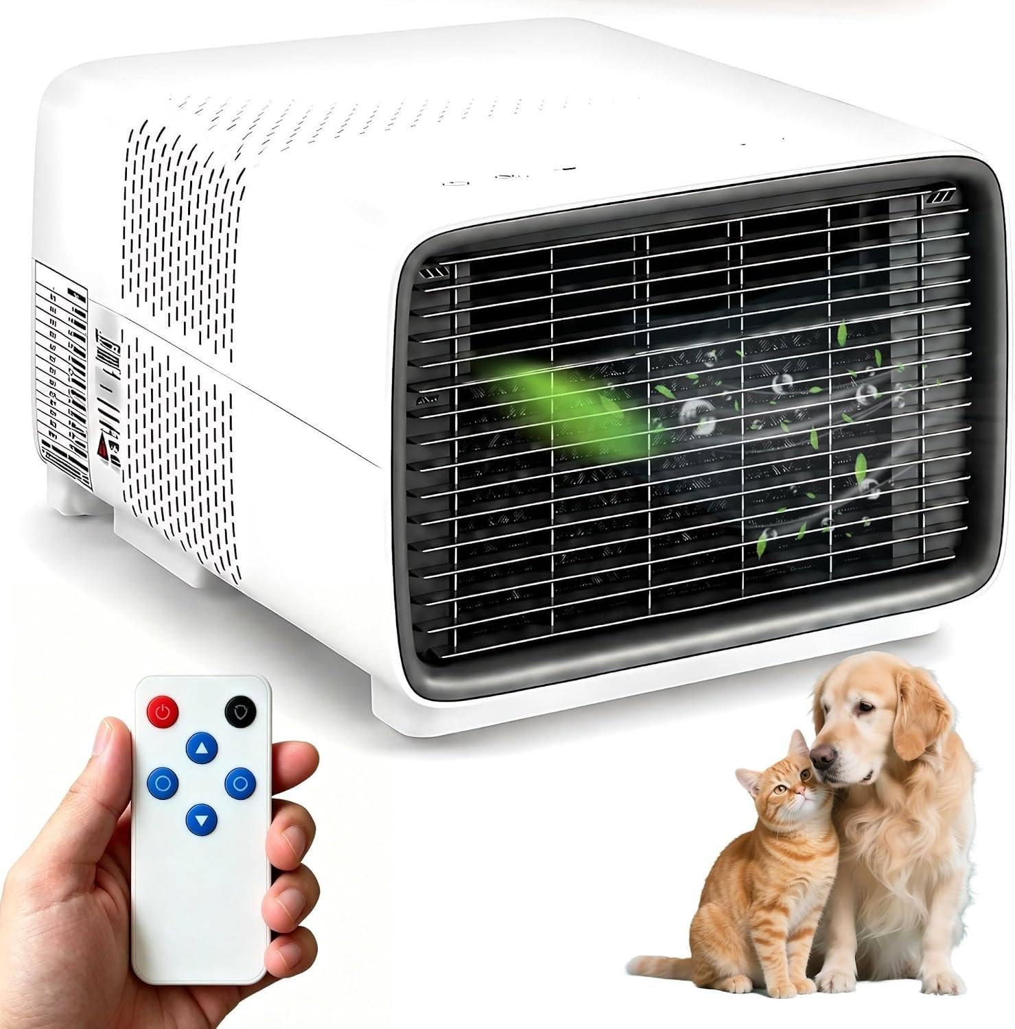 FJYAWEN Compact Portable Air Conditioner 2700 Btu with Compressor,