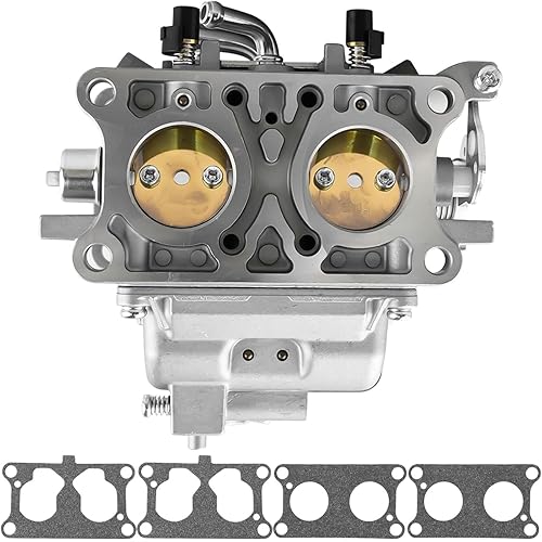 Carburetor Fit for Kawasaki FD750D Replace 15003-2879 15003-2977 15004-1046, Engine Carb with Gaskets Tune Up Kit