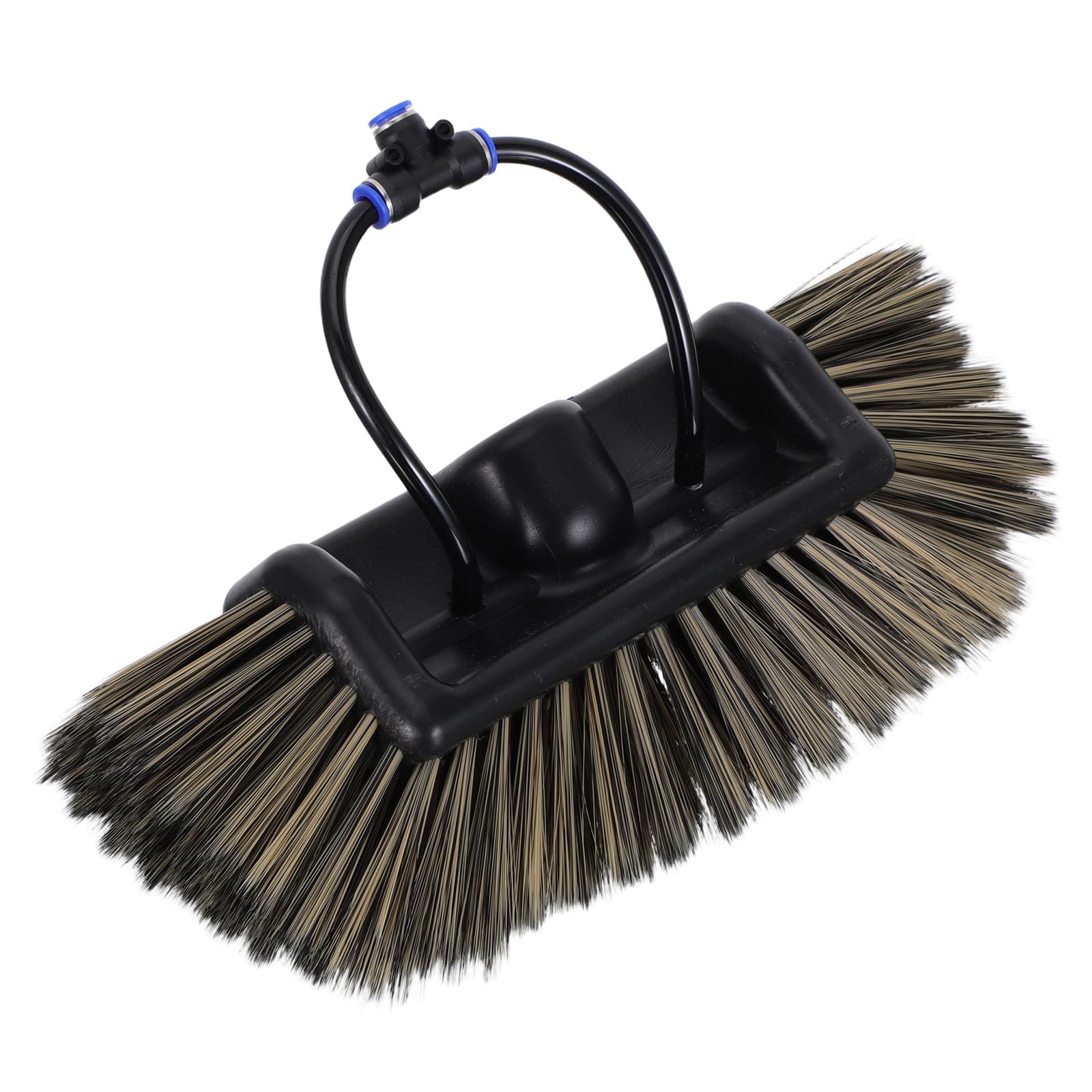 Tête de brosse pour panneaux solaires à 5 faces d'alimentation en eau