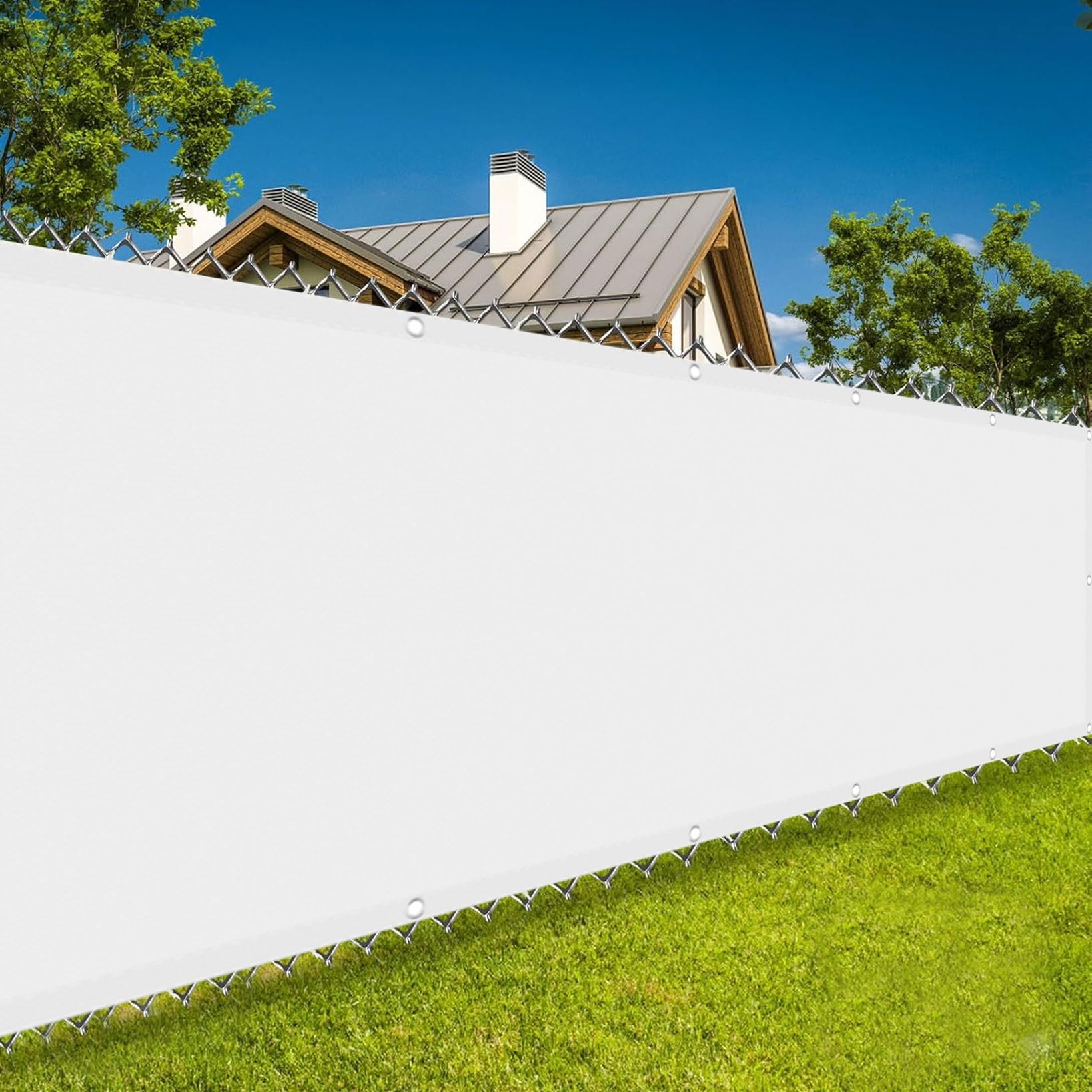 Protection UV rectangulaire bloquant 98% des rayons avec corde