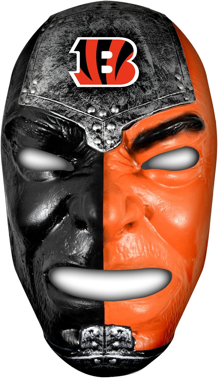 Franklin Sports NFL Cincinnati Bengals Fan Face Mask