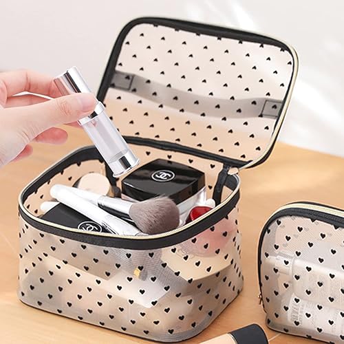 Miniatura 10 de Paquete de 8 botellas de plástico sin aire de 0.3 fl oz0.34 onzas, recipientes de loción rellenables, dispensador de vacío para viajes, base líquida