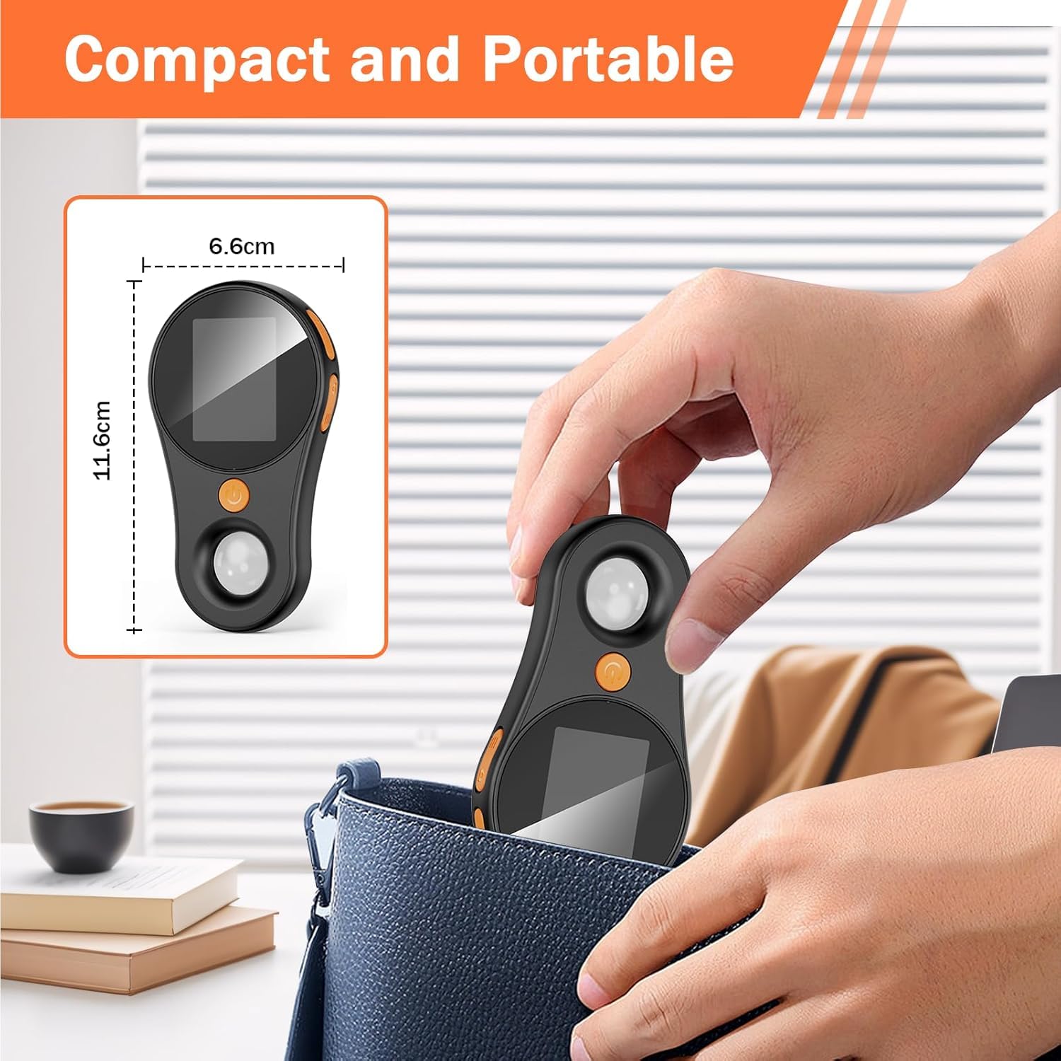 Microscopio Digitale Portatile 500X - Schermo IPS 2 Pollici, 8 LED, USB-C, Per PC Windows, Nero - Foto 10