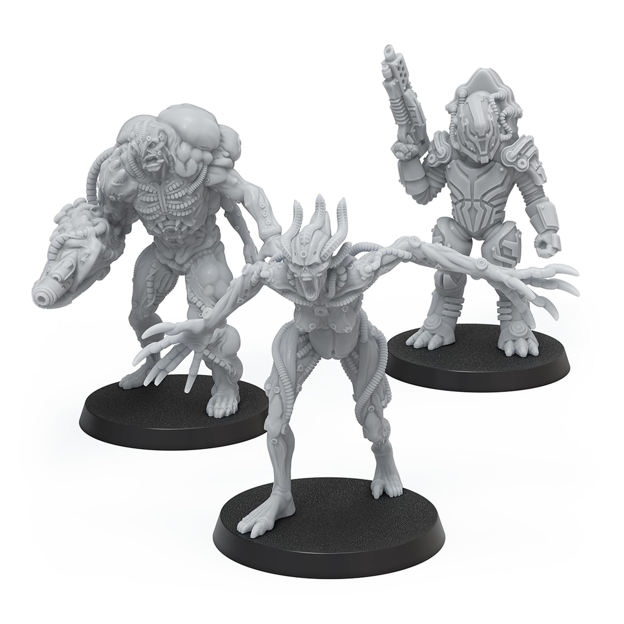 Modiphius Entertainment - Set di miniature da collezione in resina beta con minacce prioritarie di Mass Effect: aggiorna il tuo gioco con miniature da tavolo! Età 14+, 1-4 giocatori, 45-90 minuti di