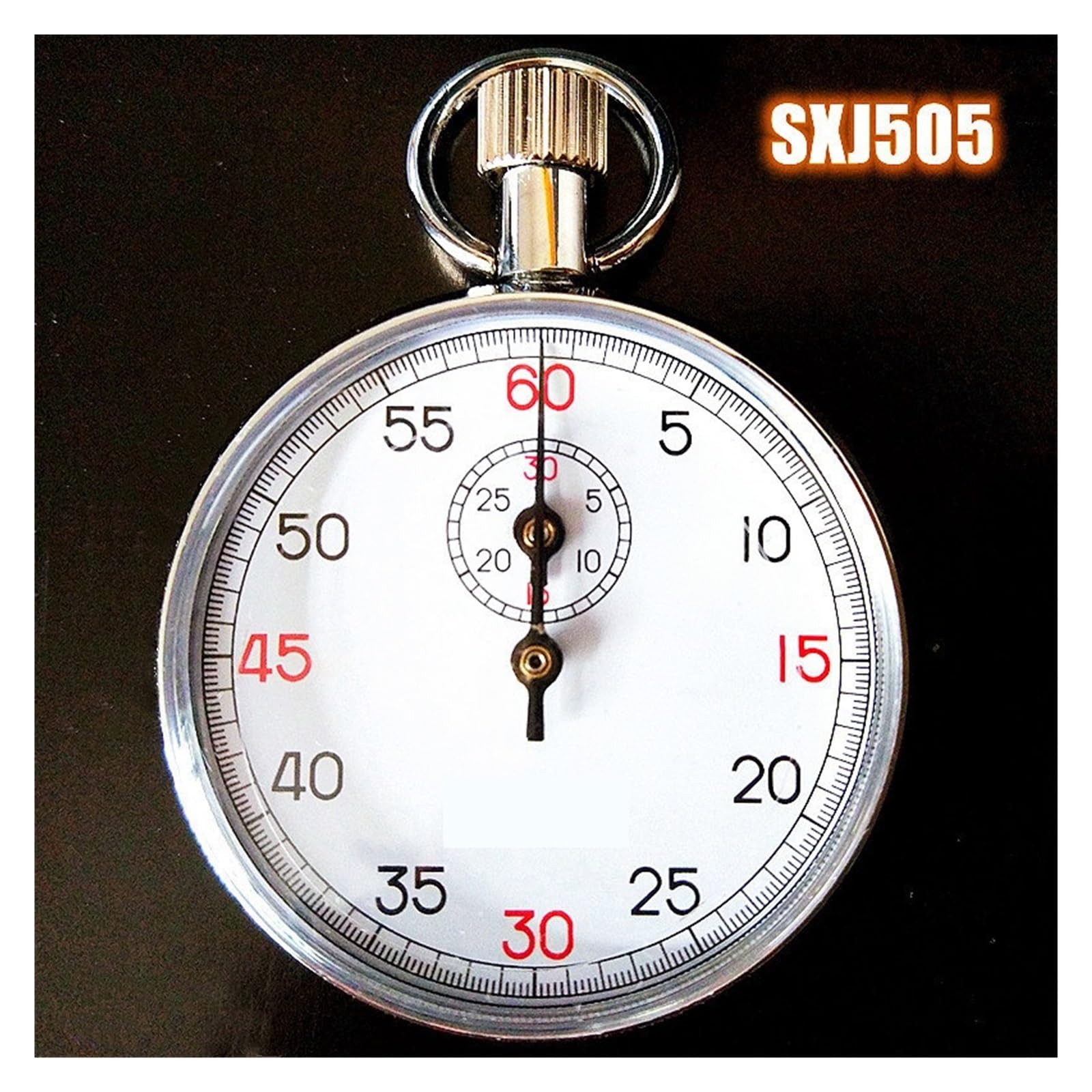 Chronomètre Mécanique en Acier, D'athlétisme, De Course À Pied, Compétition, Sport Métal, Minuterie D'entraînement ChronoméTrage De PréCision(SXJ505)
