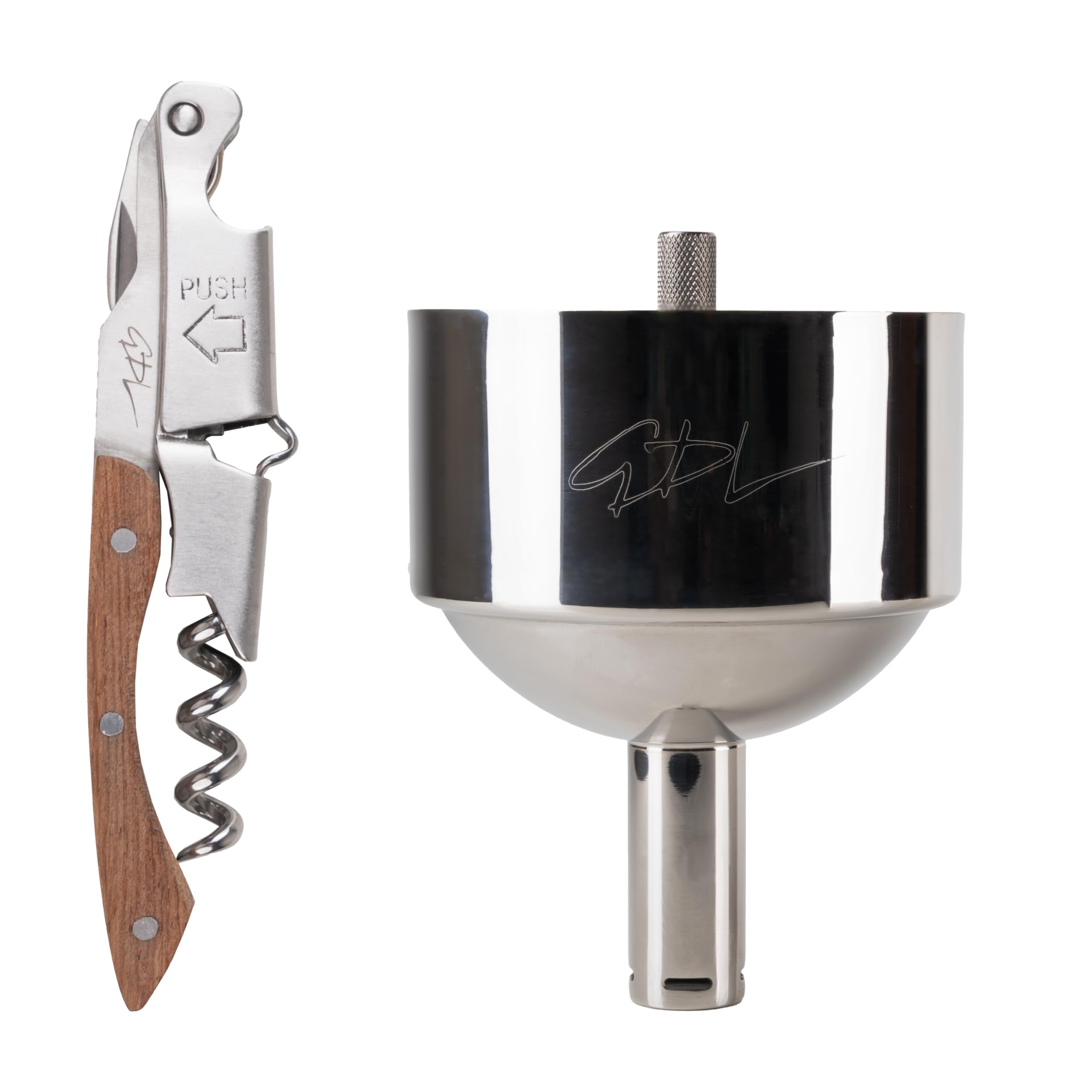 Imbuto Decanter Vino con Filtro Inox – Imbuto per Vino con Filtro Anti Sedimenti, Decantazione Vino, Accessorio per Vino