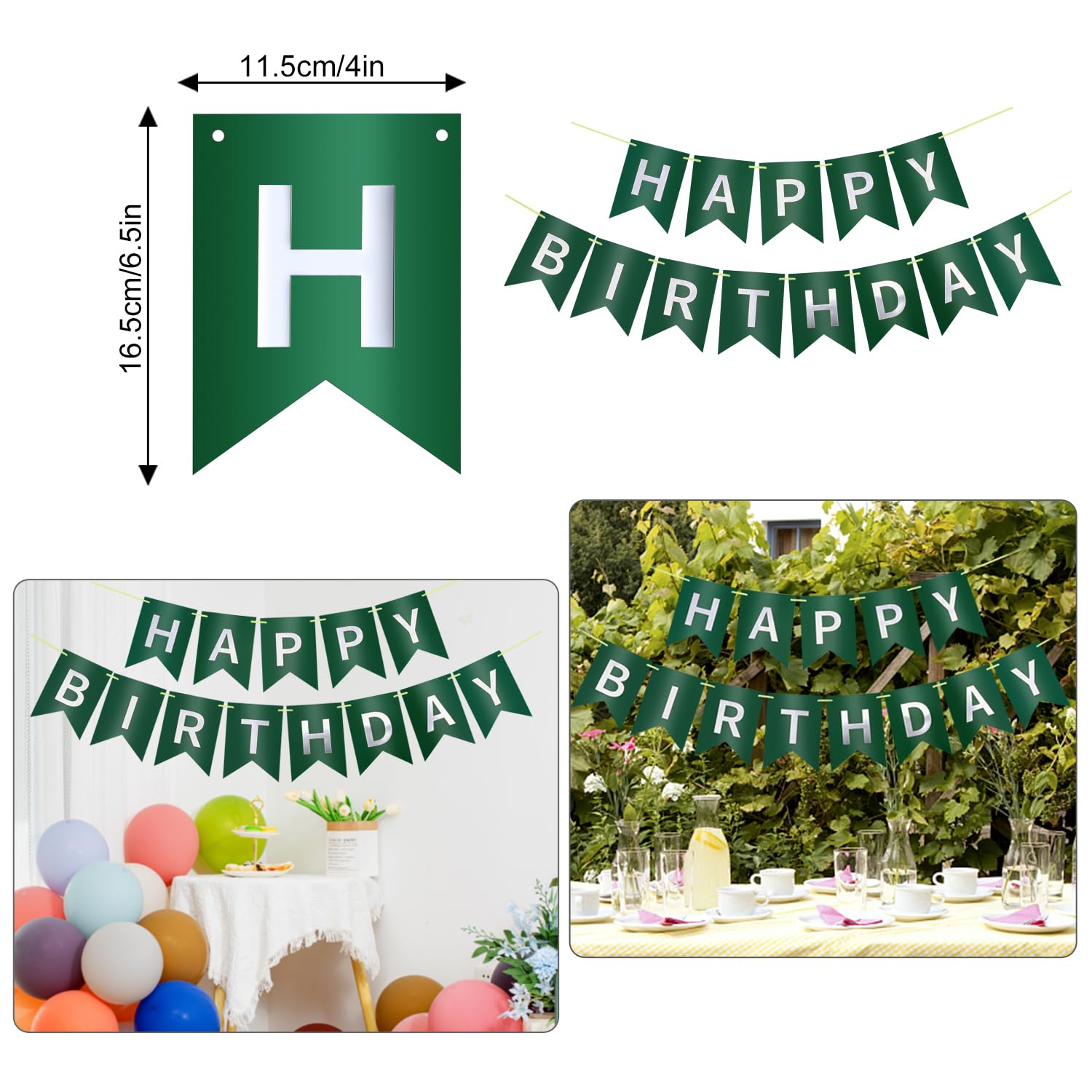 Palloncini 90 Anni Compleanno Verde Oro, Decorazioni per Uomo Donna