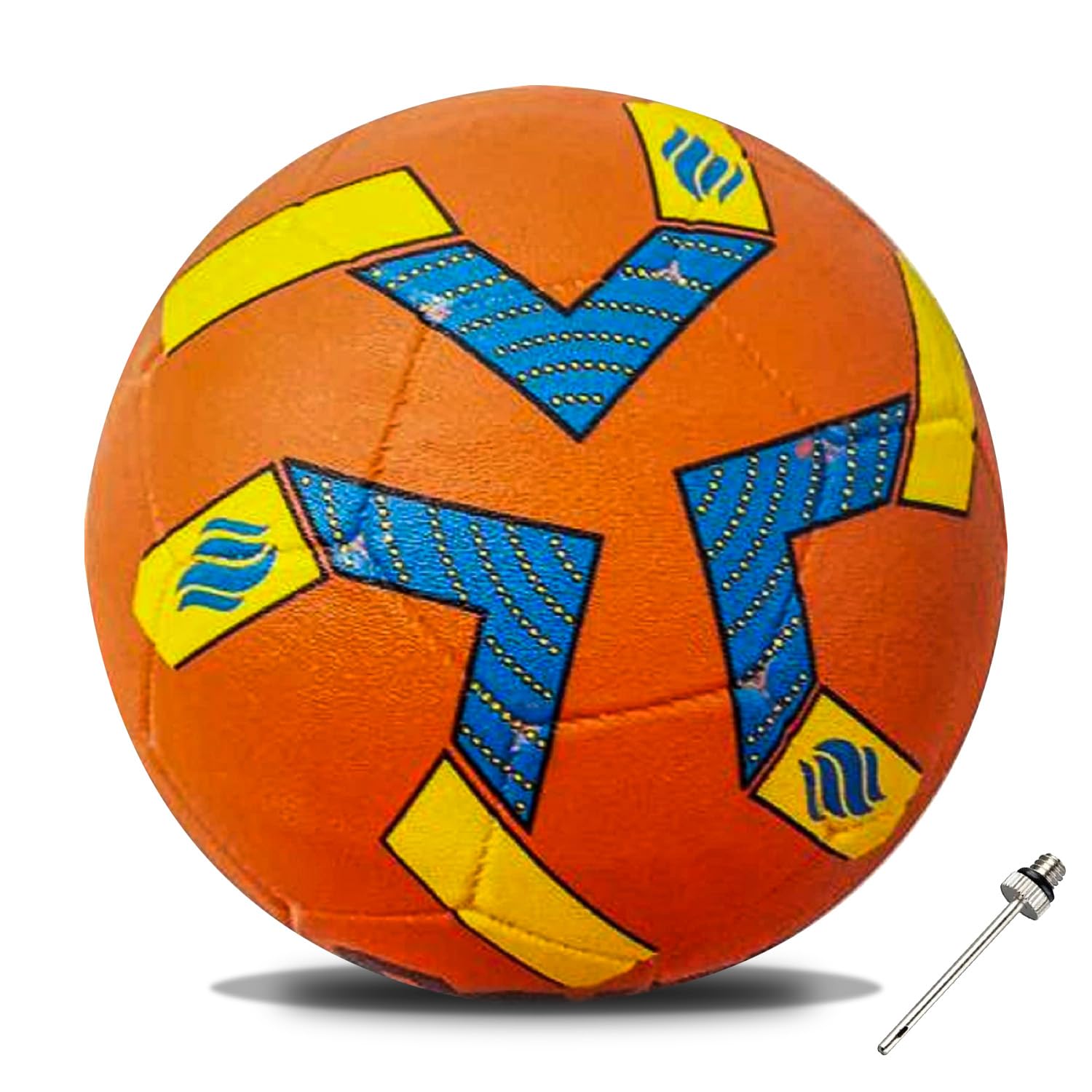Synco Super Strom Football | Rubber Moulded Football | Suitable for Hard Ground | Training Ball | Soccer Ball | Football Size 5 (Orange) (B09P8B4NKN) Amazon Price History, Amazon Price Tracker