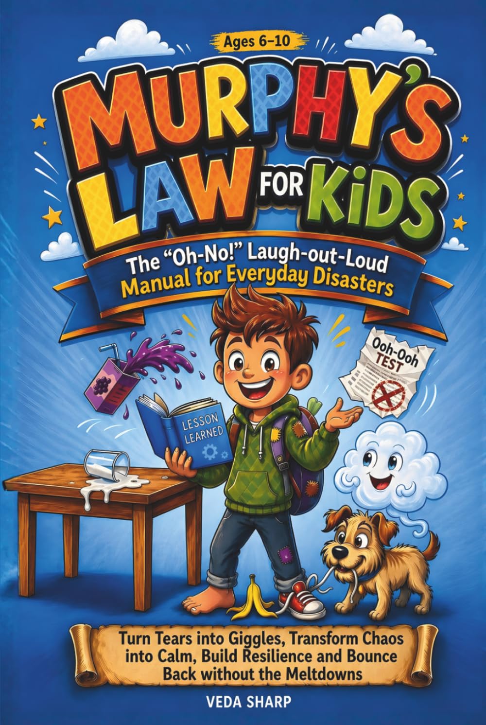 MURPHY'S LAW FOR KIDS: The "Oh-No!" Laugh-out-Loud Manual for Everyday Disasters: Turn Tears into Giggles, Transform Chaos into Calm, Build Resilience ... the Meltdowns (Murphy’s Law Survival Series)
