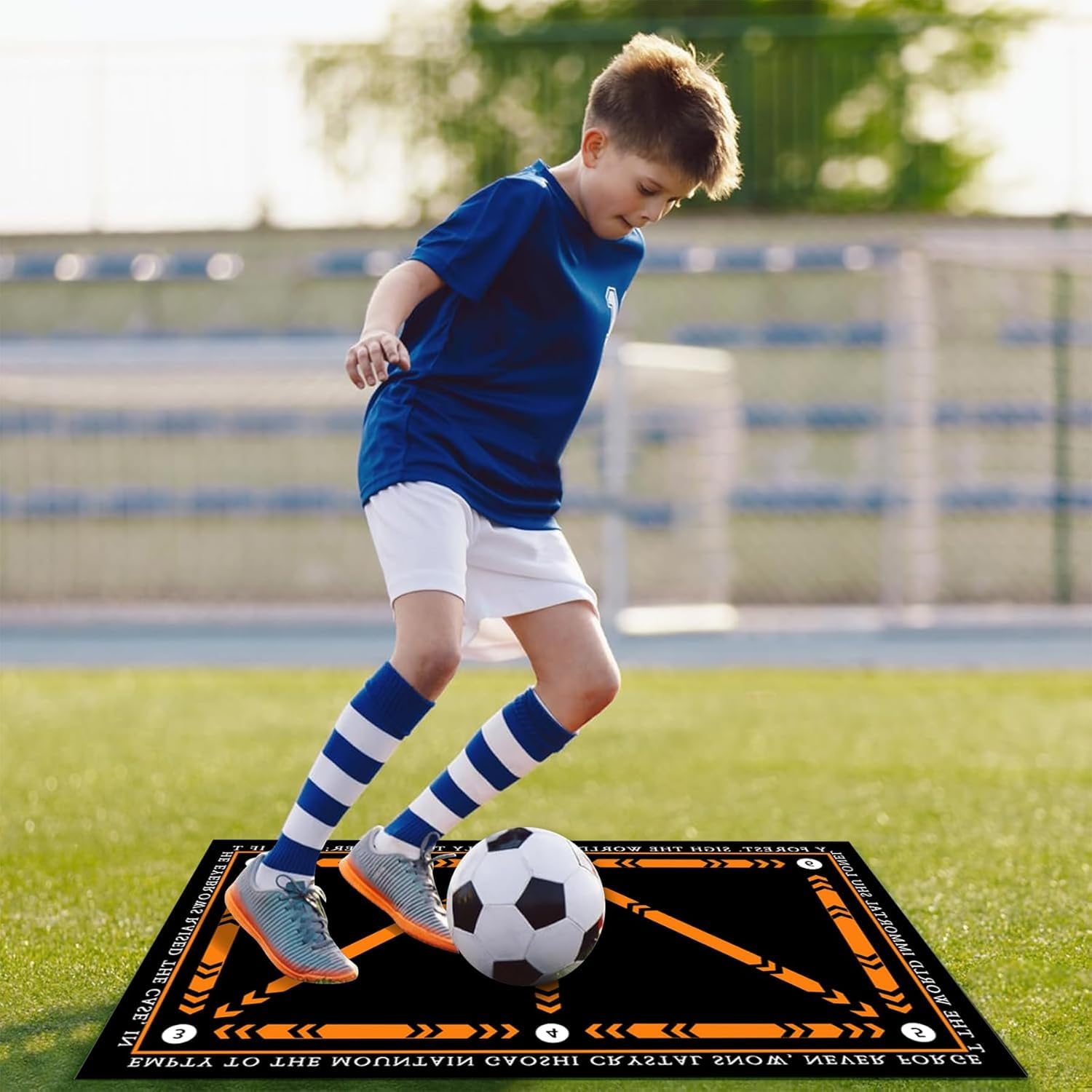 Lotvic Tappetino Da Allenamento Per Il Calcio Con